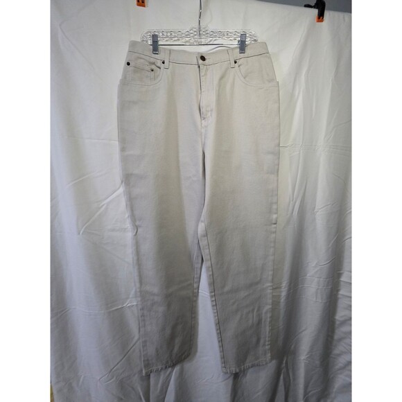 Bill Blass Pants - Bill Blass Jeans Easy Fit Classic Fit Beige Pants Size 14 Average New with Tags